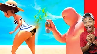 Reacting To WORLD'S FUNNIEST ANIMATIONS ON THE INTERNET!