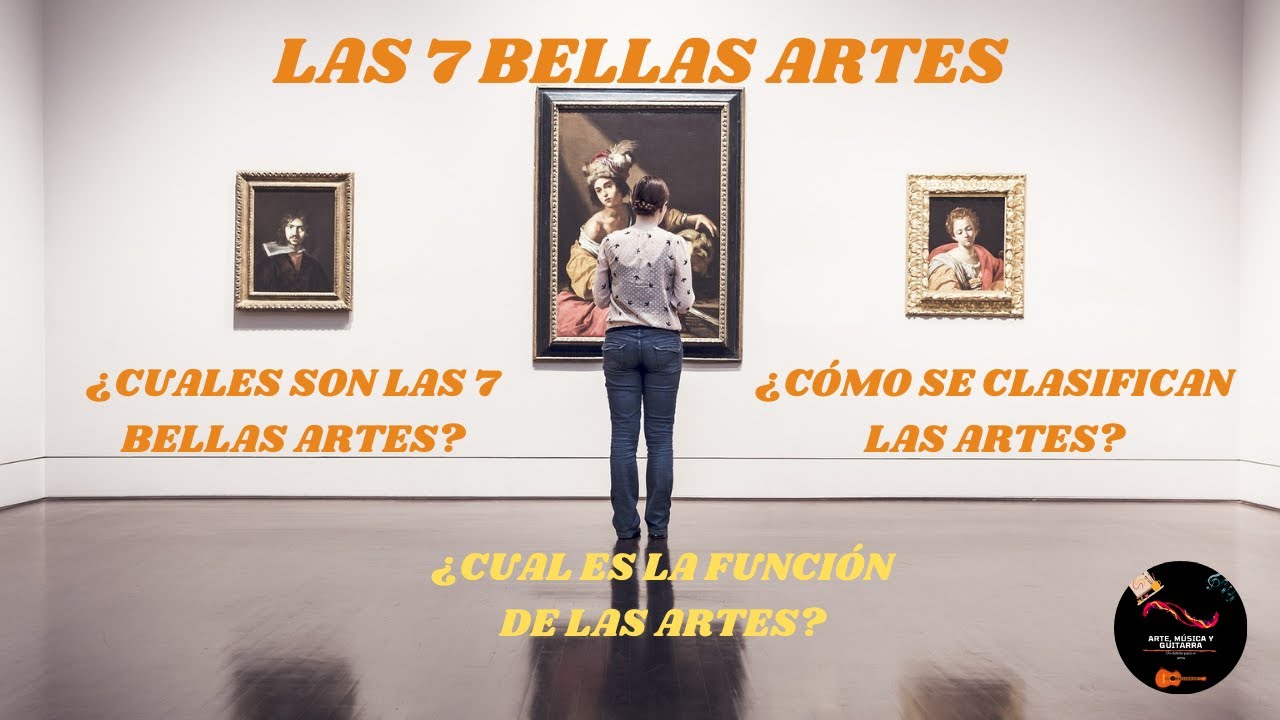 Como se clasifican las bellas artes.