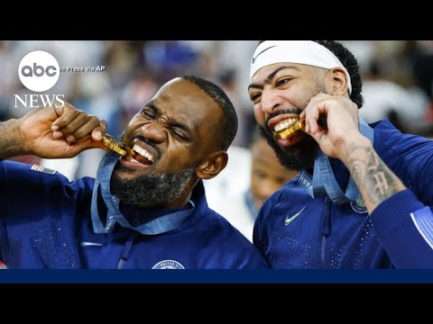 US men’s basketball team wins gold, breaking makes Olympic debut