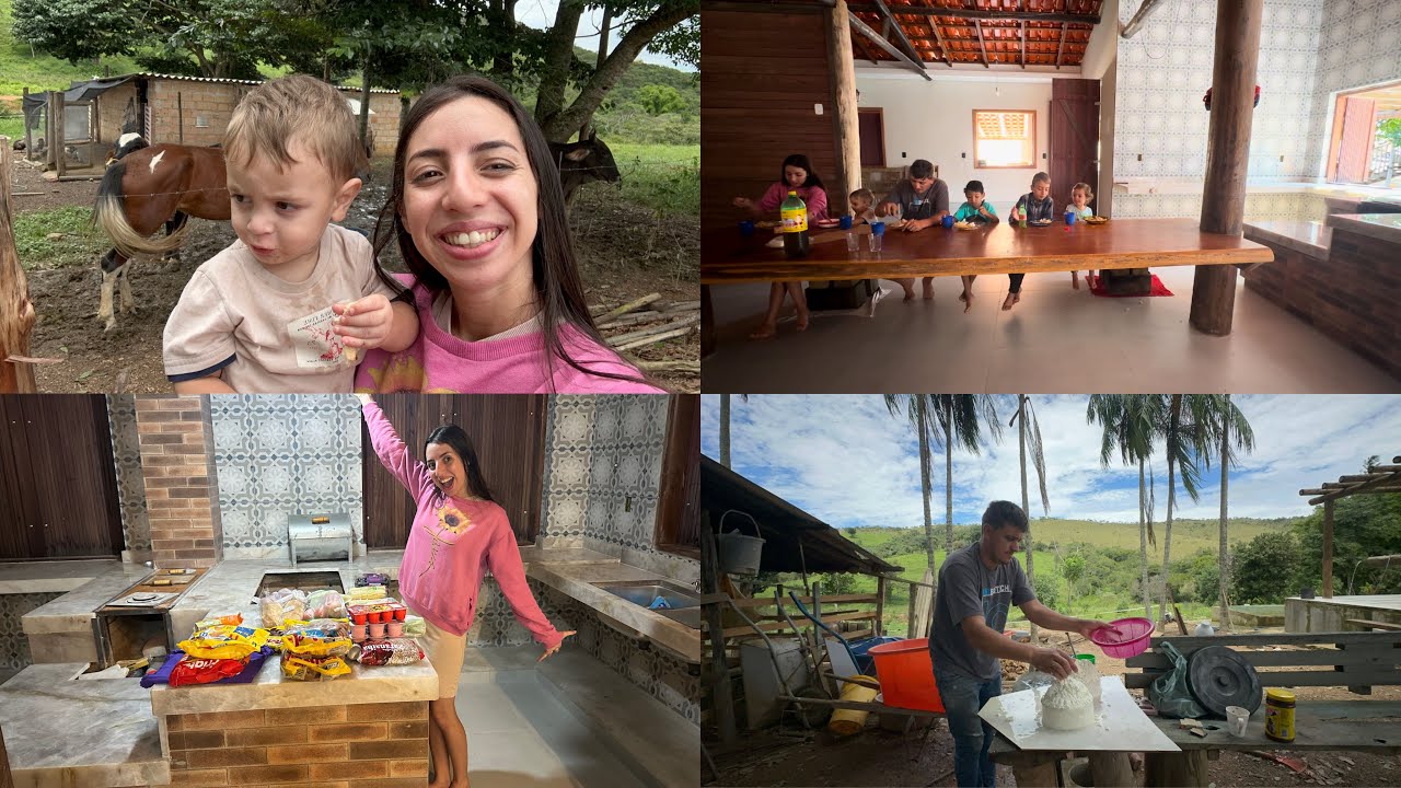 VIDA SIMPLES: VIVENDO NA CONSTRUÇÃO COM 5 CRIANÇAS