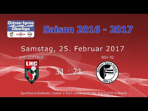 LHC Cottbus vs. BSV 92 | 25.02.2017 Kolkwitz-Center