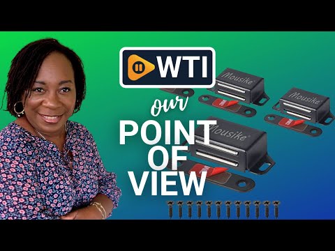 Mousike Cabinet 30lb Black Door Magnets - WTI product video review