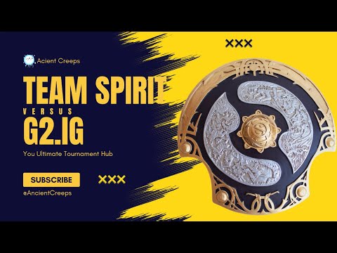 Unforgettable Showdown: Team Spirit vs G2.IG