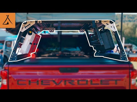 Aluminum Extrusion Modular Cargo Bedrack by Xtrusion Overland