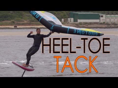 WING FOIL: Heel Toe Tack