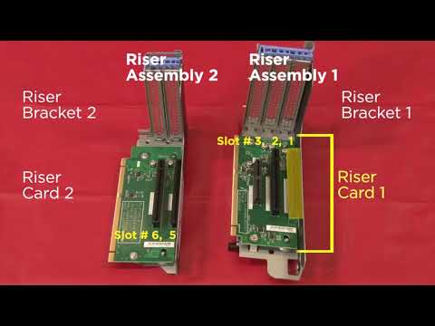 Lenovo ThinkSystem SR650 installing 16 NVMe configuration components