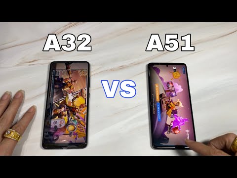 Samsung A32 vs Samsung A51. Speed test