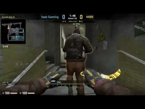 Pov KNGV (29/15) CS GO DEMO- TRAIN- MIBR 16 VS 12 YEAH (CS SUMMIT6 Patrão vs funcionário 23/06/2020)