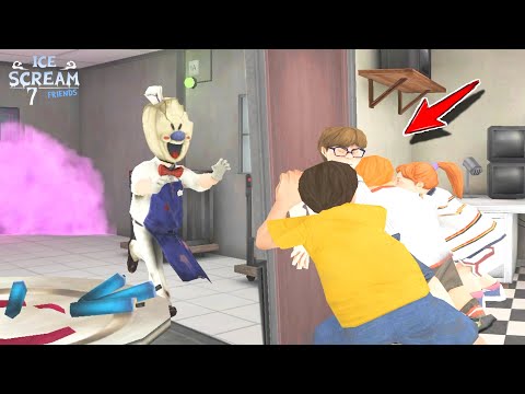 🥶 ICE SCREAM 7 GELDİ KIZI KURTARIYORUZ 🥶