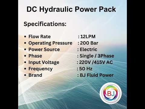 DC Hydraulic Power Pack