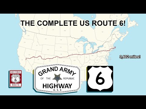 The Complete US Route 6 Road Trip