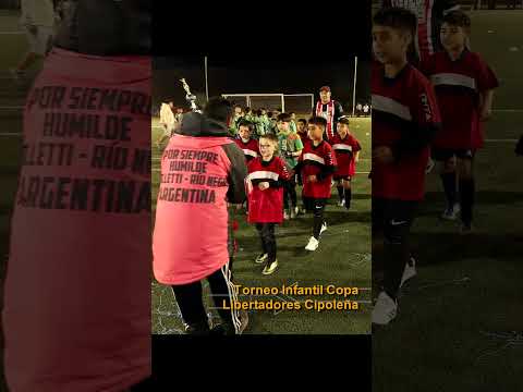 Copa Libertadores Cipoleña 3  #rionegro #cipolletti #deporte   #futbolinfantil