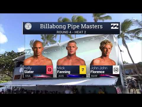Kelly Slater x Mick Fanning x John Florence - R4 PipeMasters 2015 (edit)