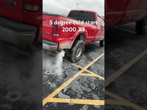 Thumbnail for 5 degree cold start on my 2000 7.3 powerstroke #powerstroke