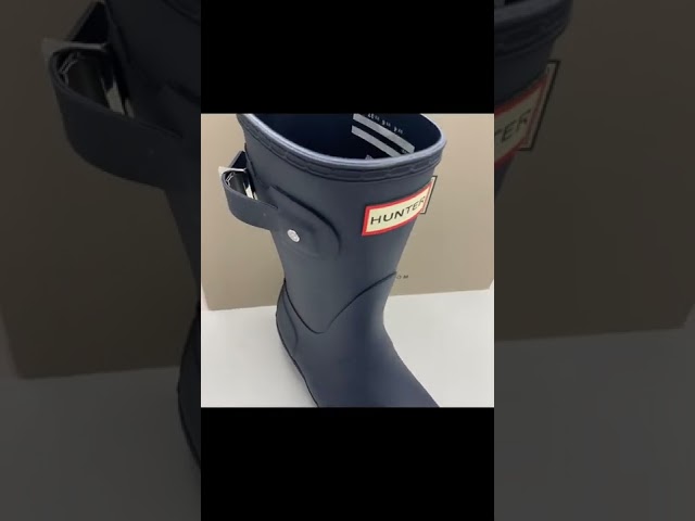 Vídeo relacionado con Hunter Original Short, Botas de Agua Unisex Adulto, Azul (Navy RMA), 39 EU