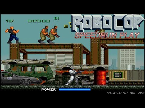 RoboCop - Speedrun Beat The Game (12:37) / 로보 캅 스피드런
