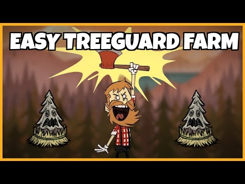 The ULTIMATE Treeguard/Living Log Farm As Woodie! - Don’t Starve Together Guide