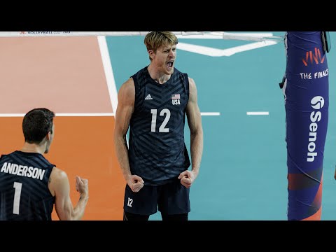 Maxwell Holt » USA - Best Actions VNL 2019 (Finals)