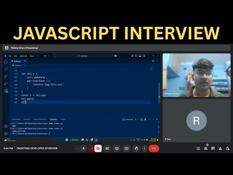 𝐅𝐑𝐄𝐒𝐇𝐄𝐑'𝐒 𝐉𝐚𝐯𝐚𝐬𝐜𝐫𝐢𝐩𝐭 𝐈𝐧𝐭𝐞𝐫𝐯𝐢𝐞𝐰 𝐍𝐨-𝟓