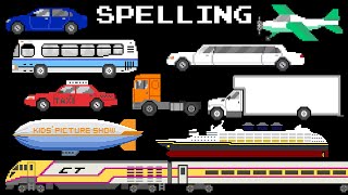 Vehicle Spelling - The Kids' Picture Show
