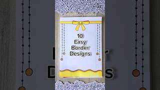 10 Easy front page design for school projects and idea note journals | Aesthetic Girl #shorts #howto