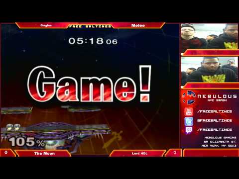 Super Nebulous Melee Singles - Winners Bracket - The Moon vs Lord HDL
