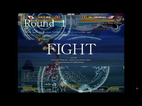 "BBR" MBAACC GRAND FINALS AT CEOTAKU 2019 - BIG-ONE 2ND URA vs MOM{3 SCRAWTVERMILLION