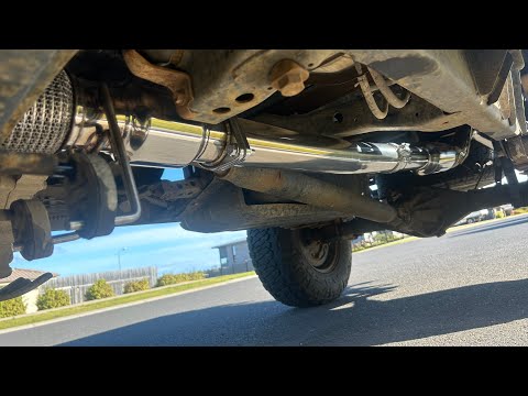KZN Hilux PPD 3” Turbo Back Exhaust Install, & Full Filter Service
