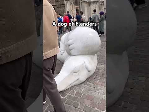 A dog of Flanders in Antwerp, Belgium #nello #Patrasche #europe #Belgium #Antwerp #a dog of Flanders