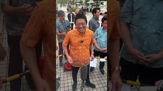 現場から！！慰霊の日、参政党・神谷代表が街宣＠沖縄県庁前で
