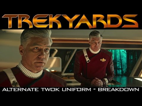 Alternate Universe TWOK Uniform - Analysis (SNW S1)
