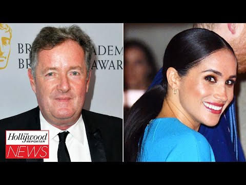 Piers Morgan Walks Off Set After Being Called Out Over Meghan Markle Comments | THR News