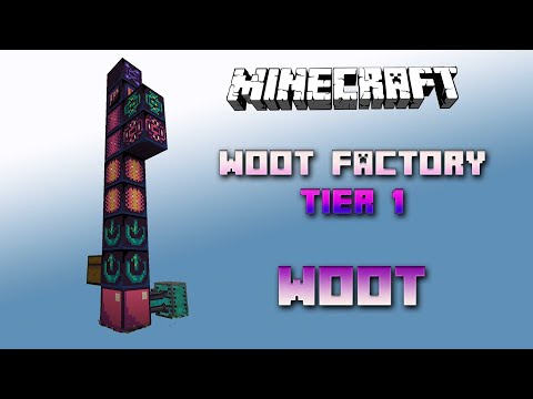 Woot Factory Tier 1 💠 Mob Shard 💠 Minecraft Woot Tutorial 💠 Deutsch / German 💠 #Minecraft