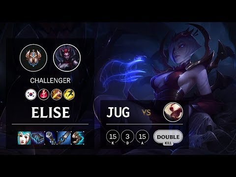 Elise Jungle vs Lee Sin - KR Challenger Patch 10.8
