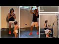 Cavani does body workout at home  || soccer10