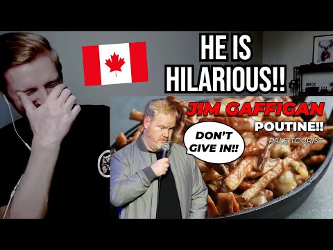 Reaction To Jim Gaffigan - I Can't Resist Poutine