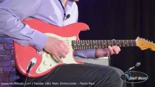 Video thumbnail for Fender 1961 Relic Stratocaster - Fiesta Red | N Stuff Music by N Stuff Music