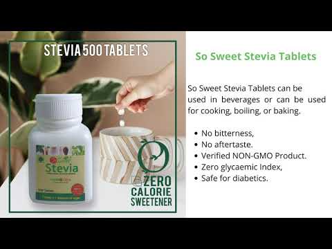 Stevia Tablet Bulk Supplier, Packaging Type: Packet, Packaging Size: 14286 Tablets
