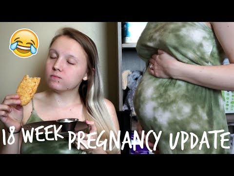 Week 18 Pregnancy Update│THE CRAVINGS ARE REAL! Video