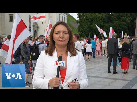 VOA is in Vilnius Where Belarusian Opposition Leaders are Gathered