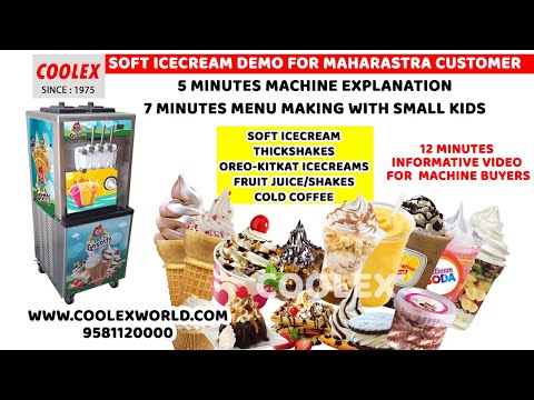 Coolex Soft Ice Cream Machine