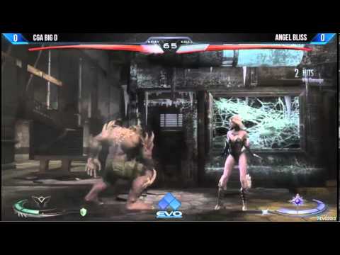 EVO 2013 - Injustice Pool Match CGA BigD vs. Angel Bliss