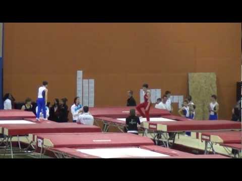 Jérémy Chartier, Championat de l'est du Canada 2012, Synchro avec Jeune de l'Ontario