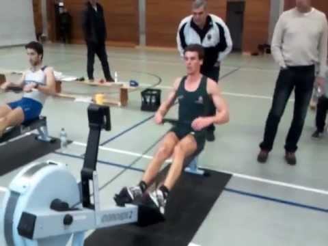 6 km Ergometer-Test Männer Skull Januar 2012
