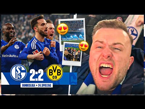 YEEEEES 😍💙 Schalke vs Dortmund DERBY STADIUM VLOG 🏟️