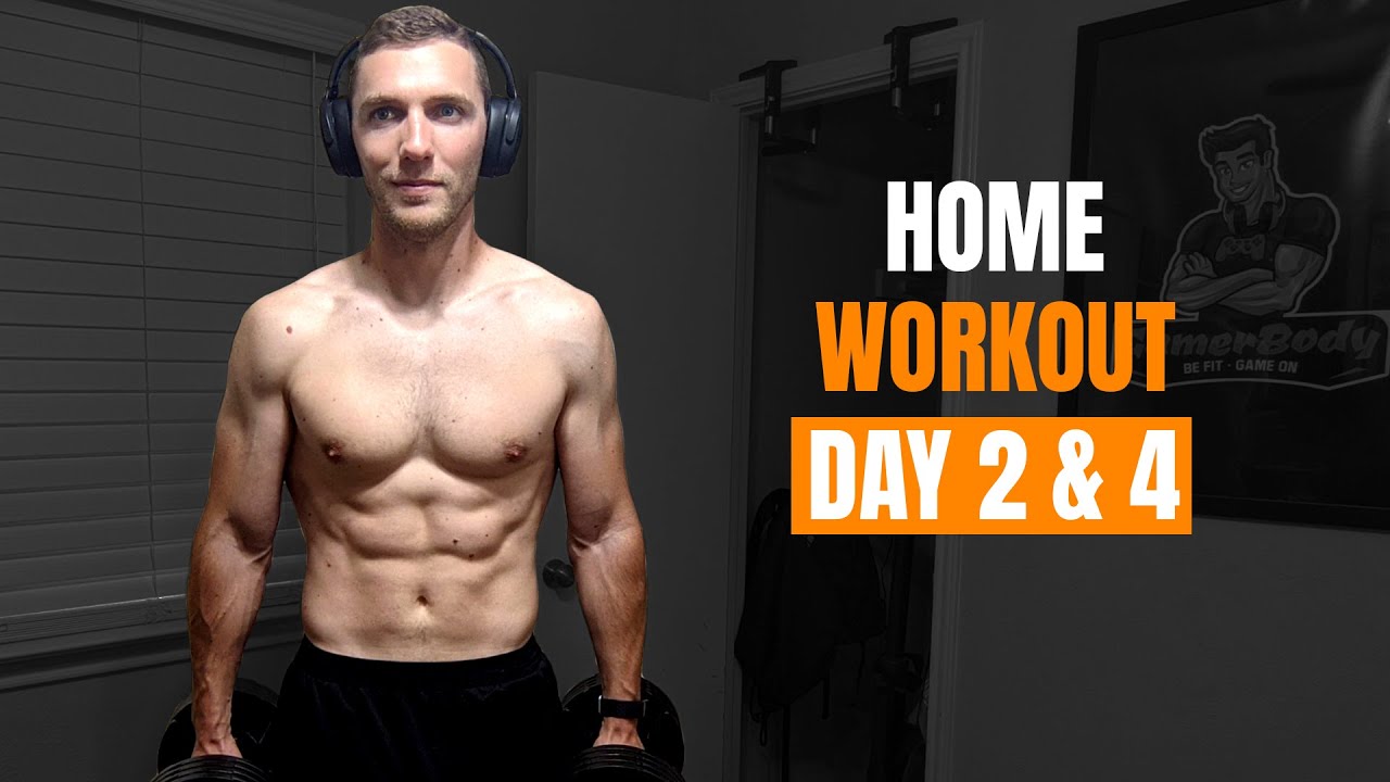 Full Body Home Workout Day 2 & 4 - Cardio and Carry Day | GamerBody