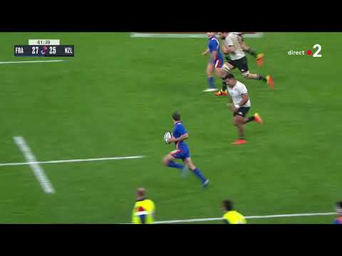 Autumn Nations : France vs Nouvelle Zélande – La super relance de Romain Ntamack avec Melvyn Jaminet