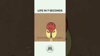 life in 7 seconds #shorts