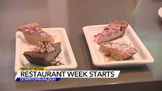 Restaurant week begins for participating Raleigh locations