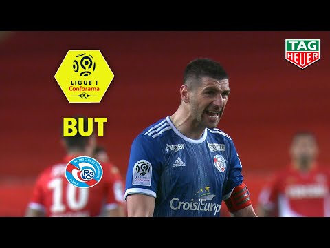 But Stefan MITROVIC (74') / AS Monaco - RC Strasbourg Alsace (1-3)  (ASM-RCSA)/ 2019-20